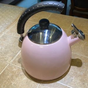 Pink Retro Tea Kettle